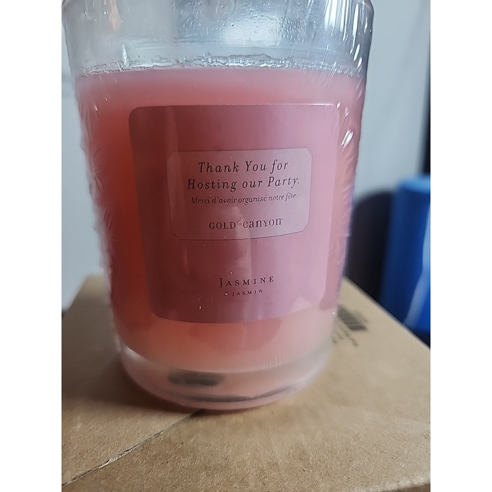 New Gold Canyon Candle 10 oz "Jazmine" Rare OOP